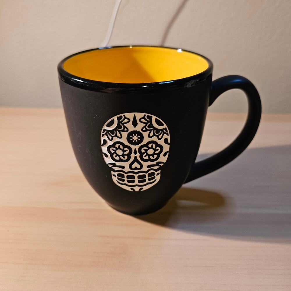 Nostalgic Glass Works New Mexico Land of Enchantment Sugar Skull Mug